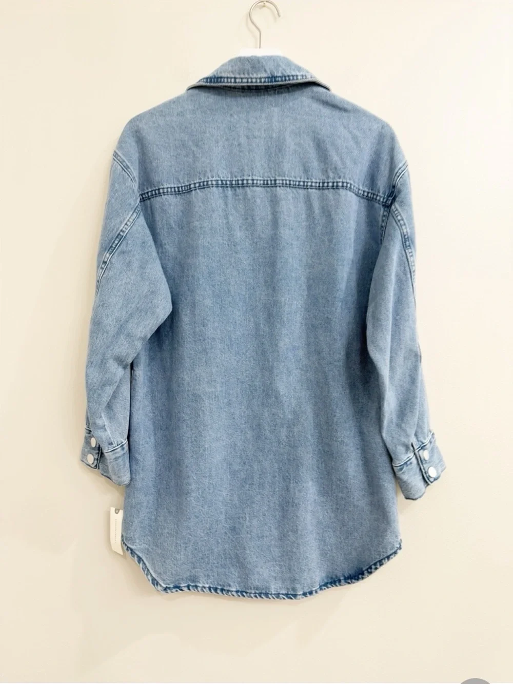 Anthropologie Pilco Denim button down jacket